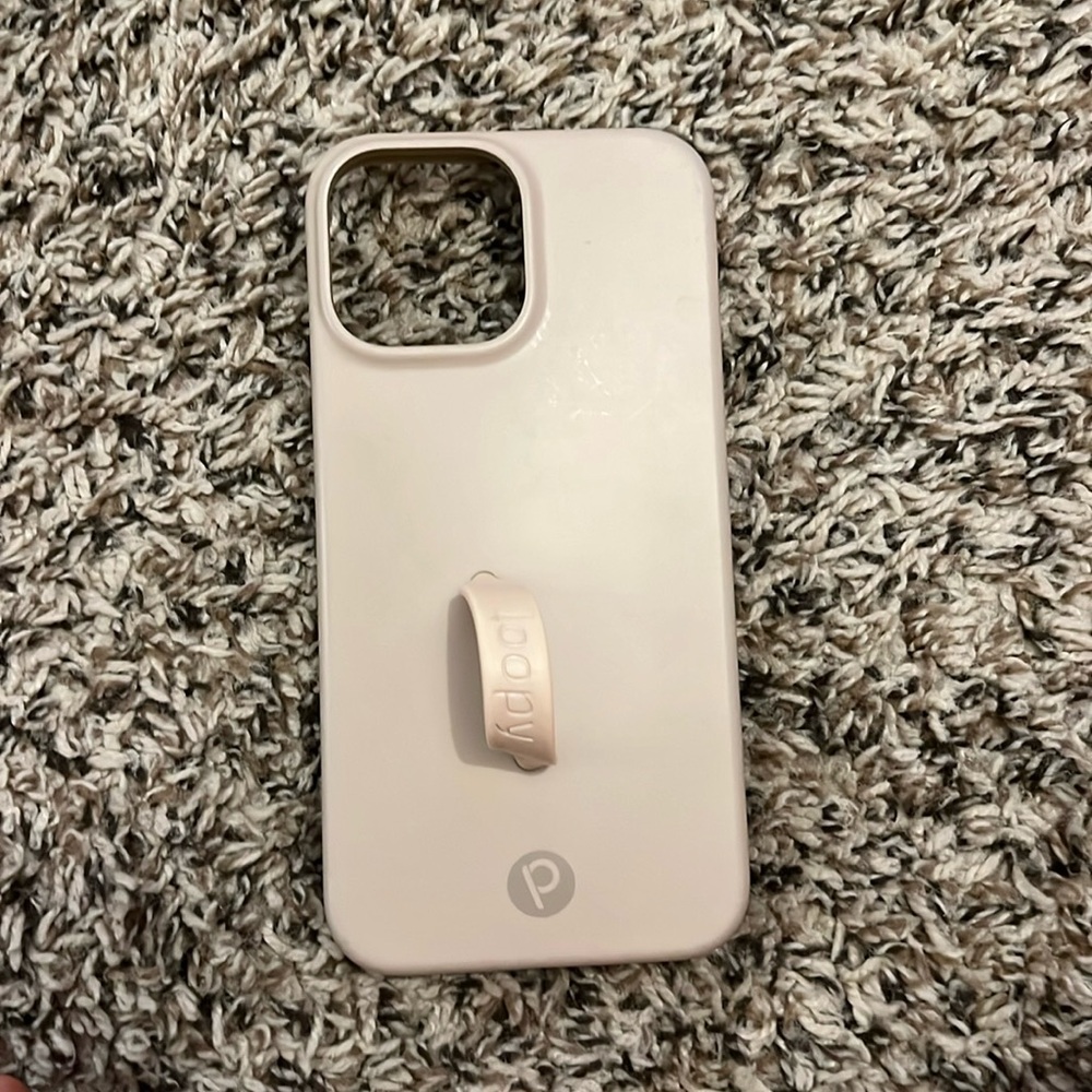 Neutral/taupe colored loopy case
